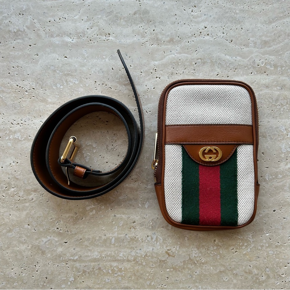 Gucci Canvas Belt Bag